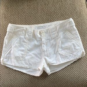 COPY - Charlotte Russe cream shorts